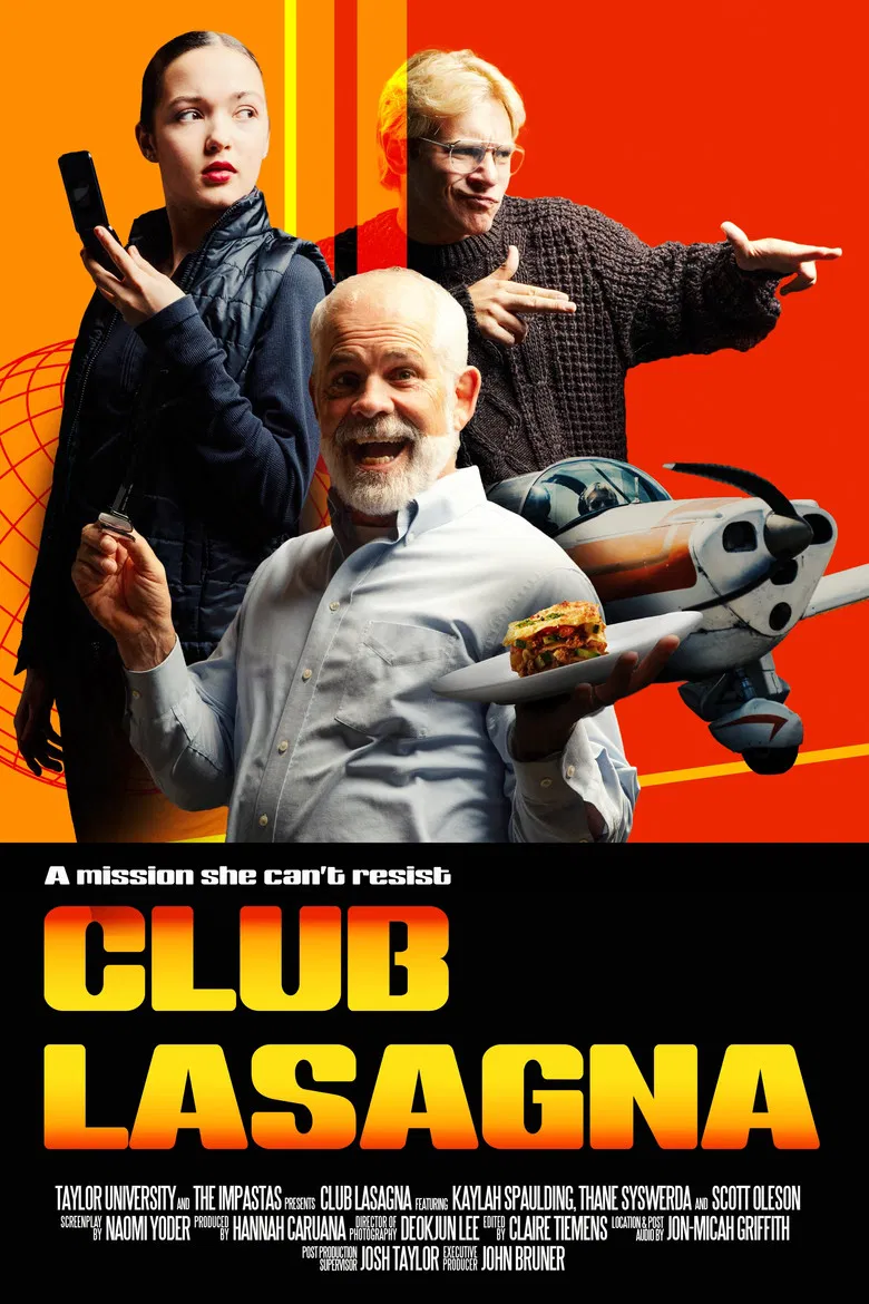 Club Lasagna poster background
