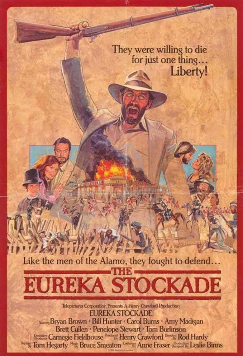 Eureka Stockade poster background