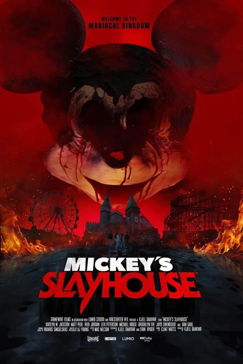Mickey’s Slayhouse poster background