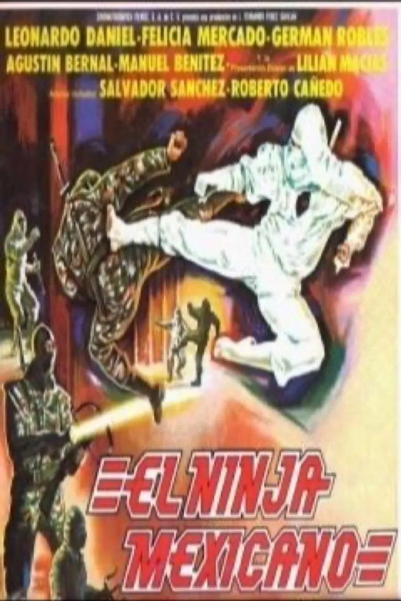 The Mexican Ninja poster background