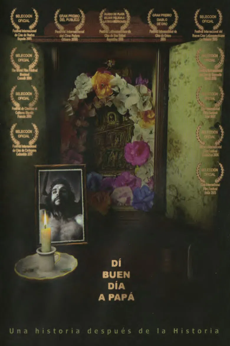 Di buen día a papá poster background