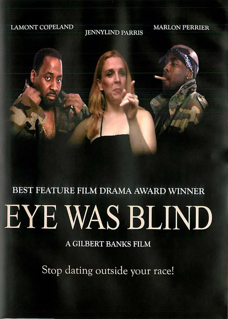 Eye Was Blind poster background