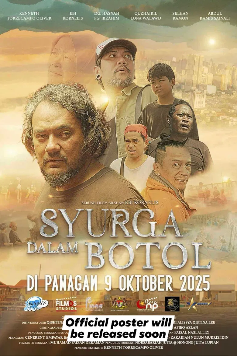 Syurga Dalam Botol poster background