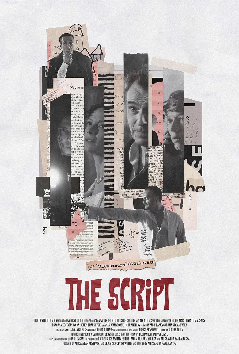 The Script poster background
