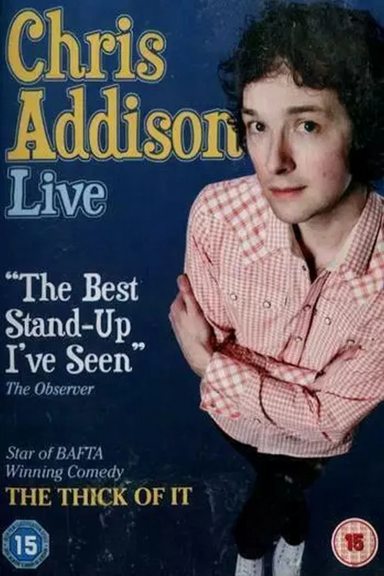 Chris Addison: Live poster background