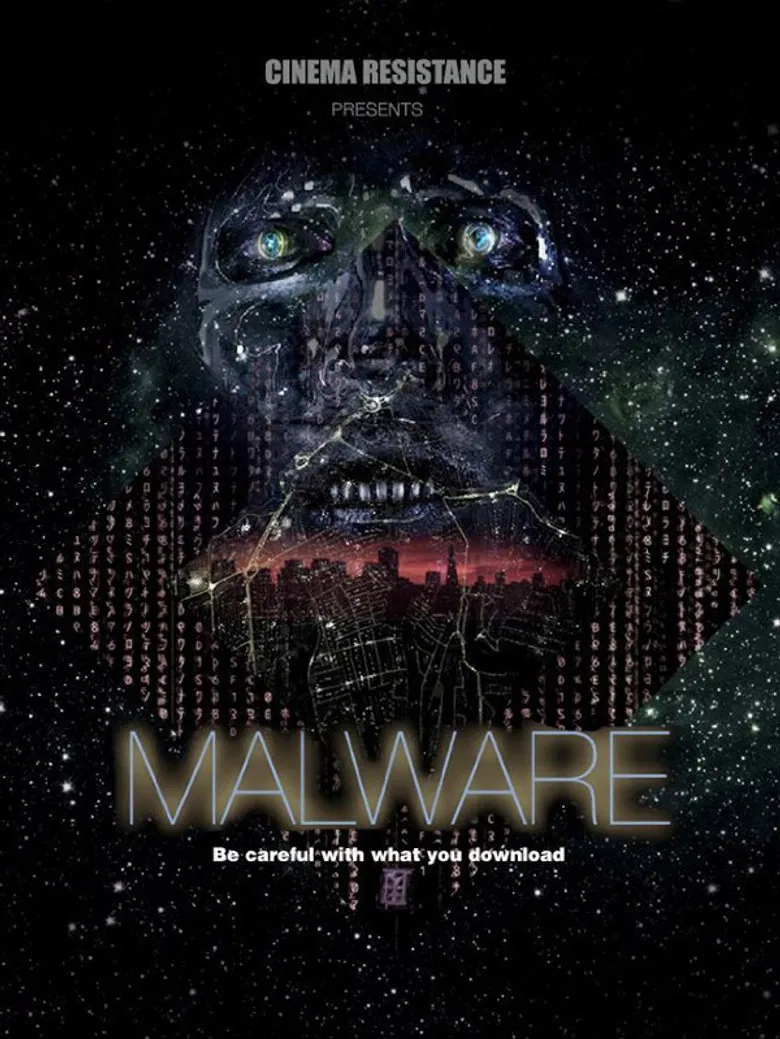 Malware poster background