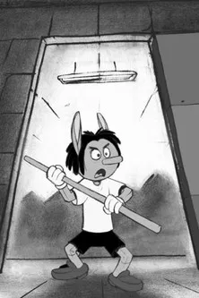 The Little Wooden Boy poster background