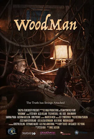 WoodMan poster background