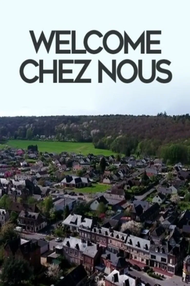 Welcome chez nous poster background