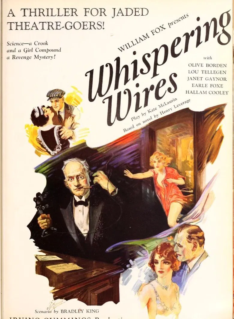 Whispering Wires poster background
