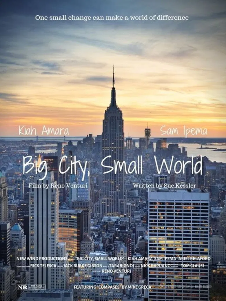 Big City, Small World poster background