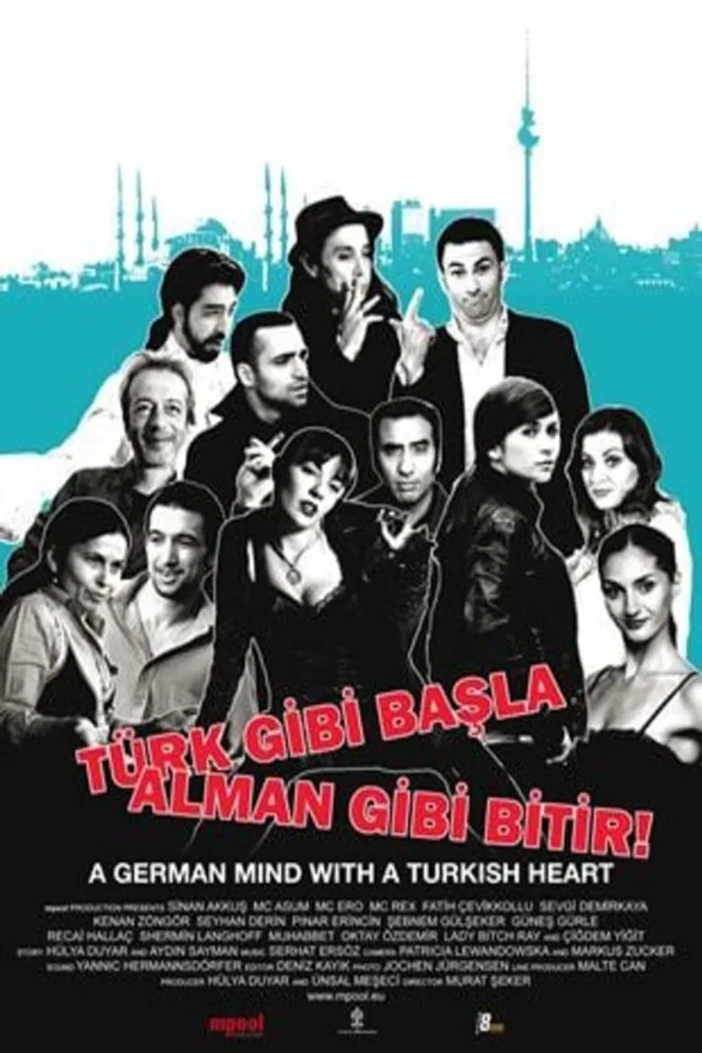 Türk Gibi Başla Alman Gibi Bitir poster background