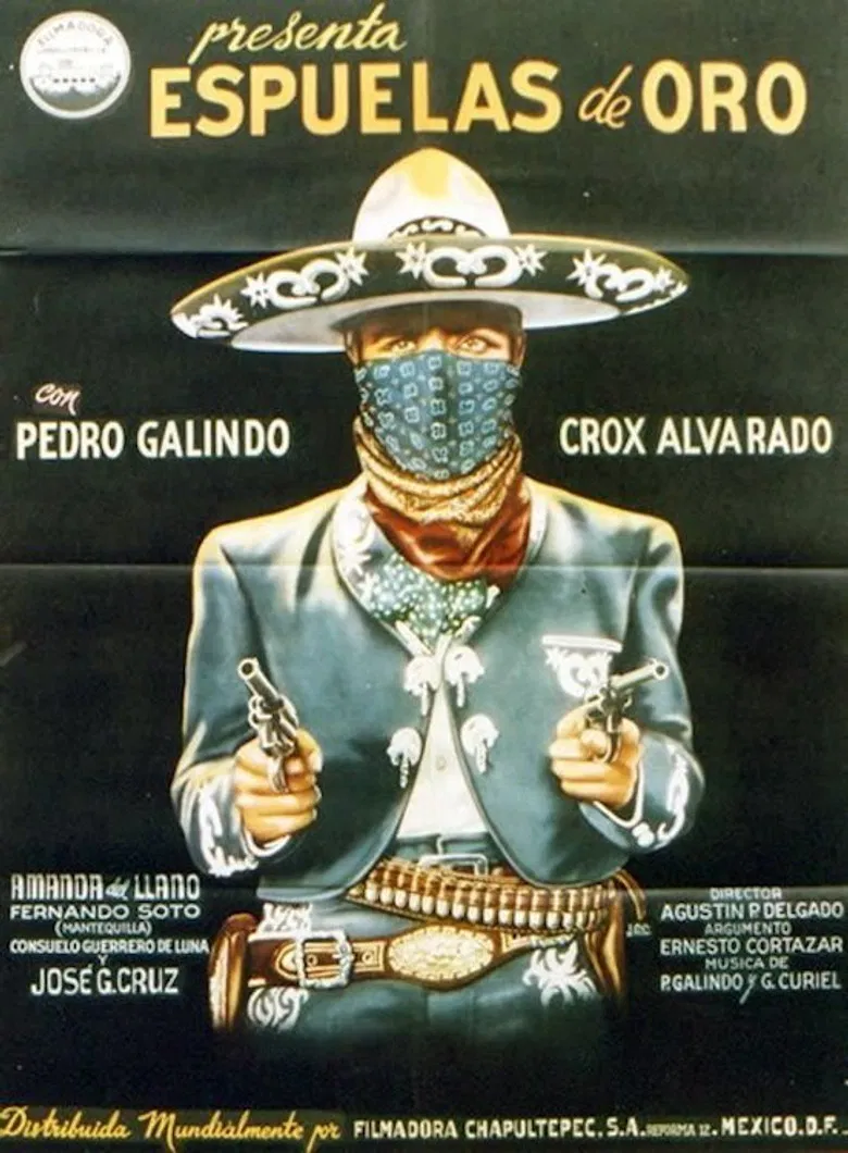 Espuelas de oro poster background