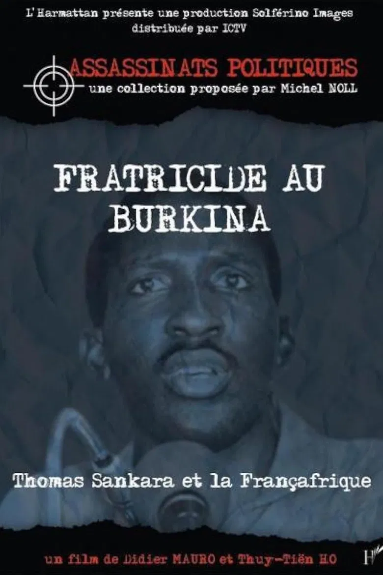 Fractricide in Burkina, Thomas Sankara and French Africa poster background