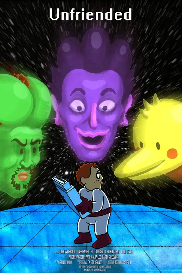 Unfriended poster background