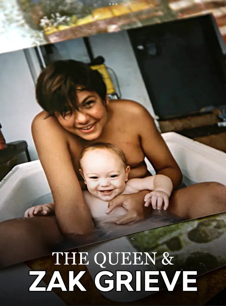 The Queen & Zak Grieve poster background