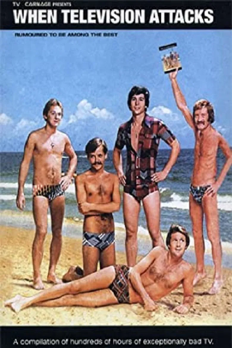 When Television Attacks poster background