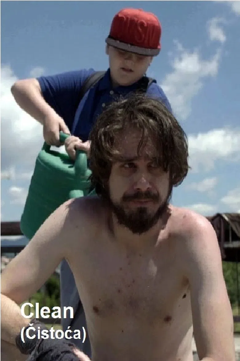 Clean poster background