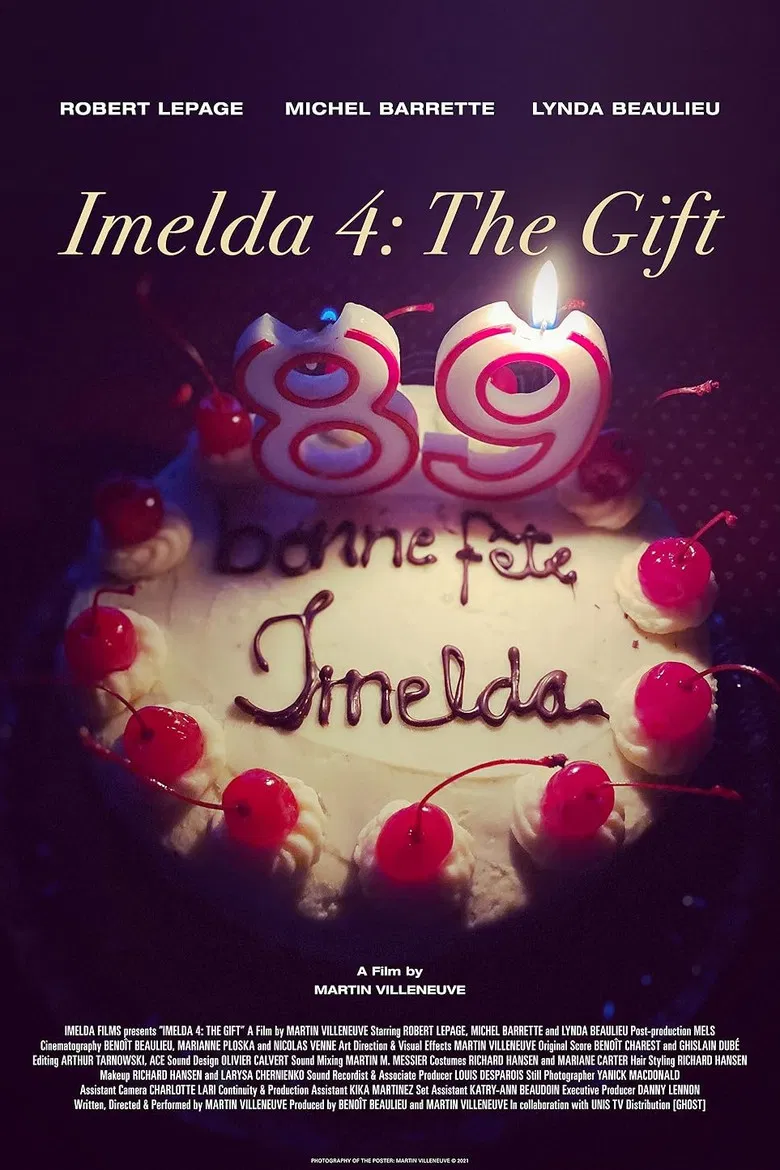 Imelda 4: Le Cadeau poster background