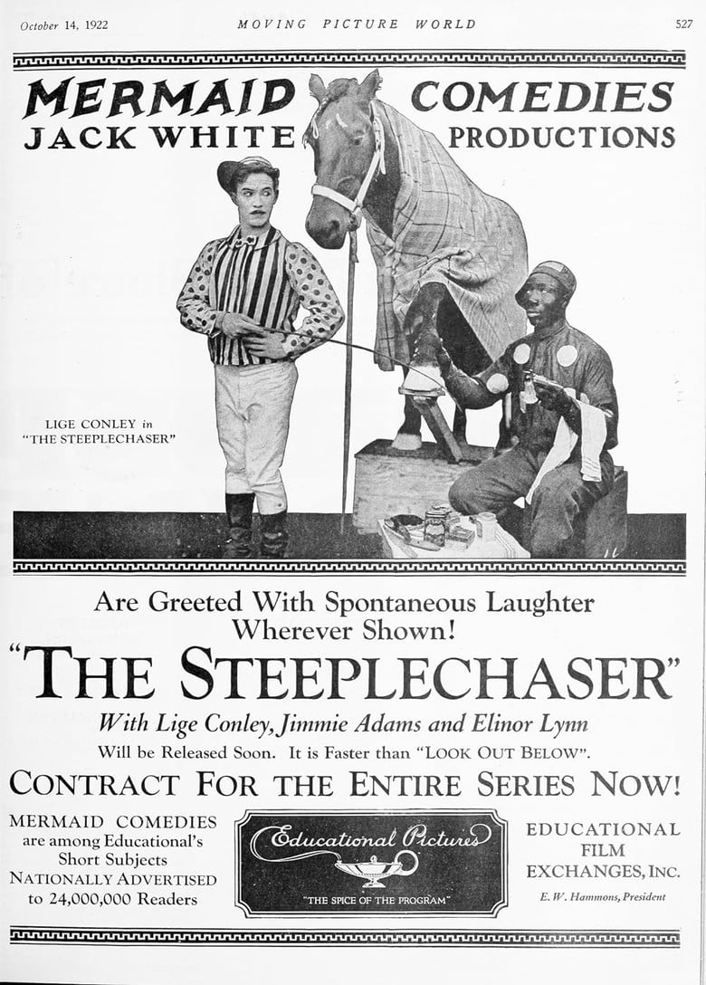 The Steeplechaser poster background