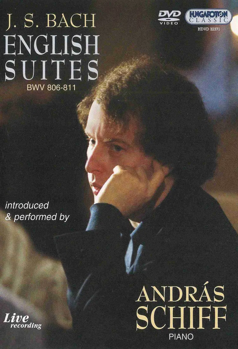 J.S. Bach: English Suites - András Schiff poster background