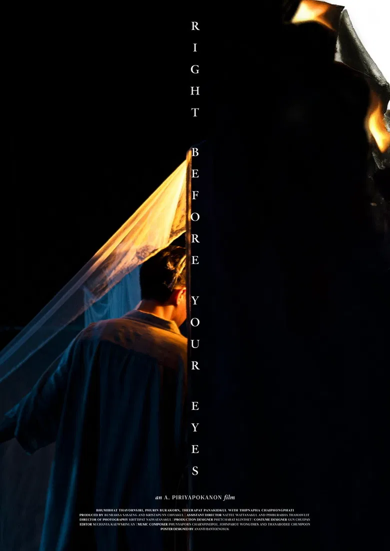 Right Before Your Eyes poster background