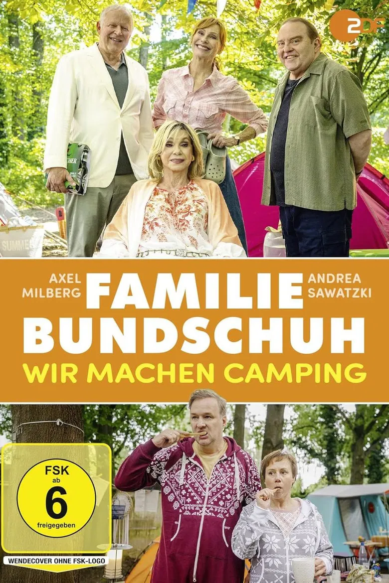 Familie Bundschuh - Wir machen Camping poster background