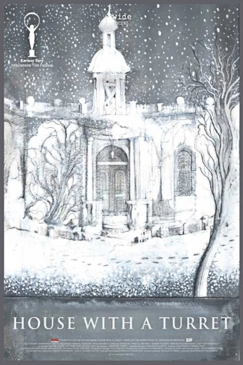 House with a Turret poster background