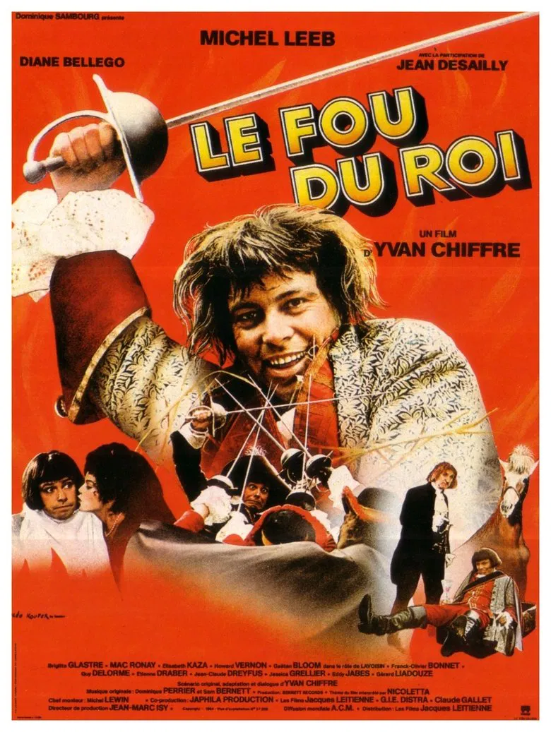 Le fou du roi poster background