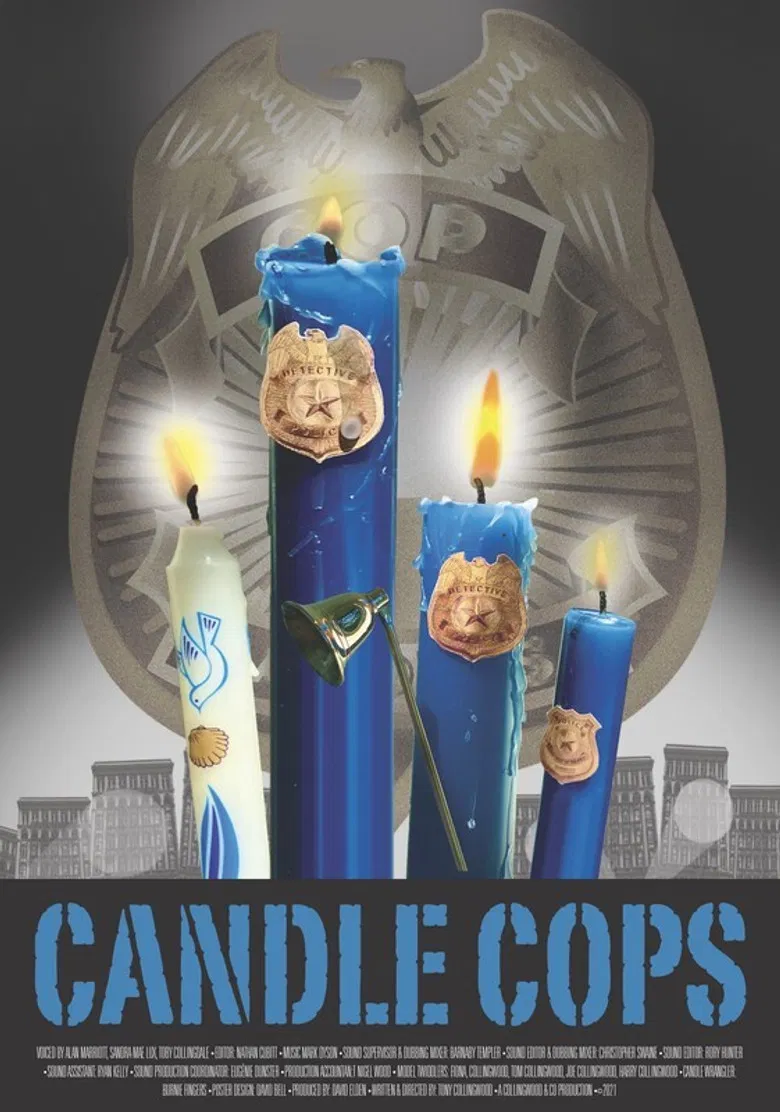 Candle Cops poster background