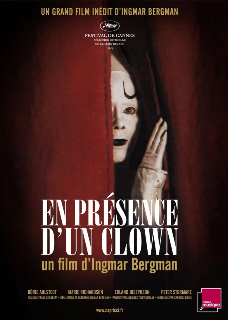 I sällskap med en clown poster background