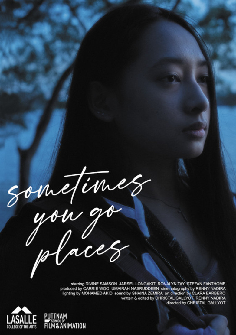 Sometimes You Go Places poster background