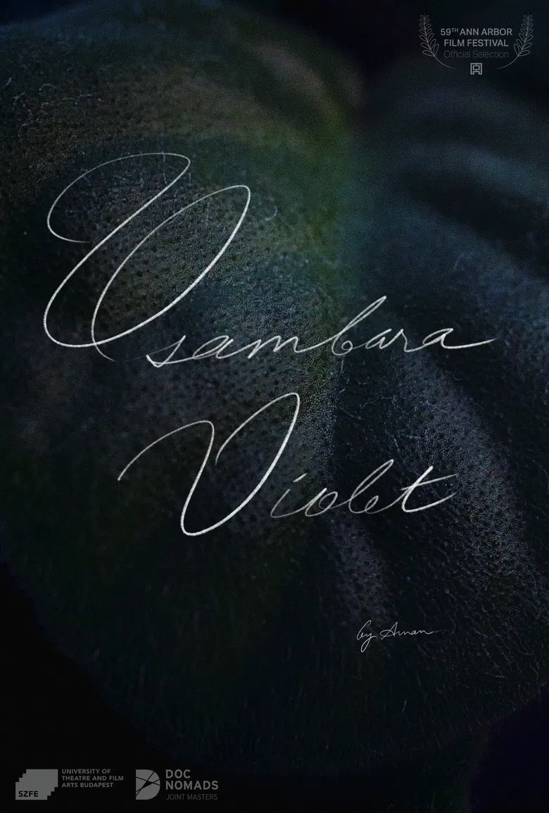 Usambara Violet poster background