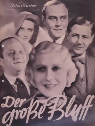 Der große Bluff poster background