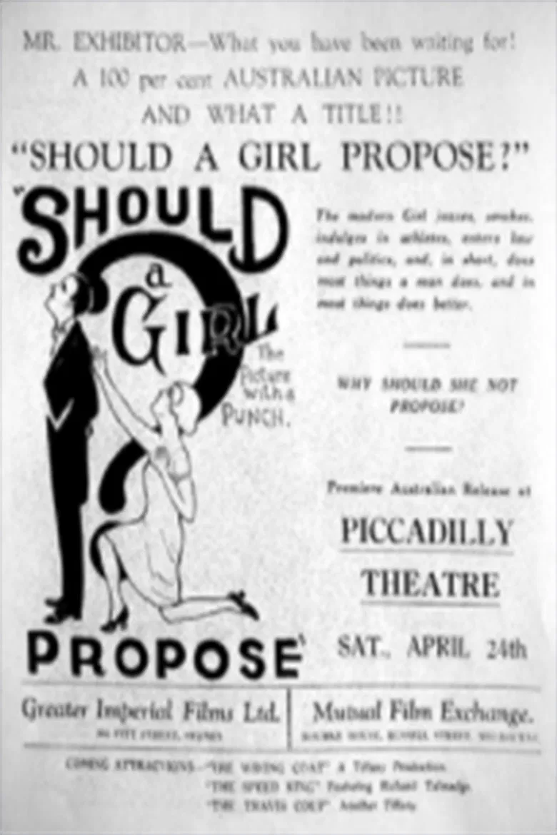 Should a Girl Propose? poster background