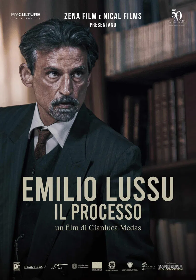 Emilio Lussu - Il processo poster background