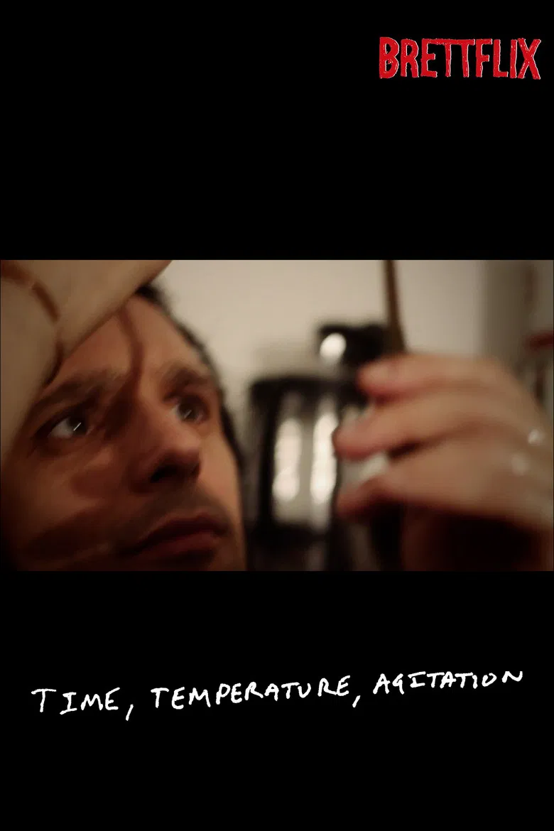 Time, Temperature, Agitation poster background