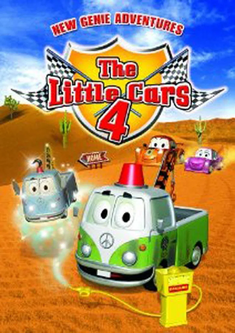 The Little Cars 4: New Genie Adventures poster background