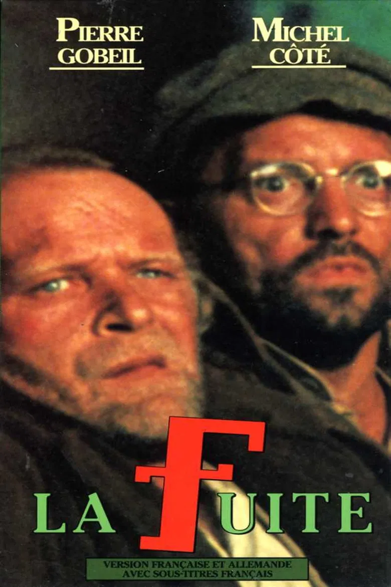 La Fuite poster background