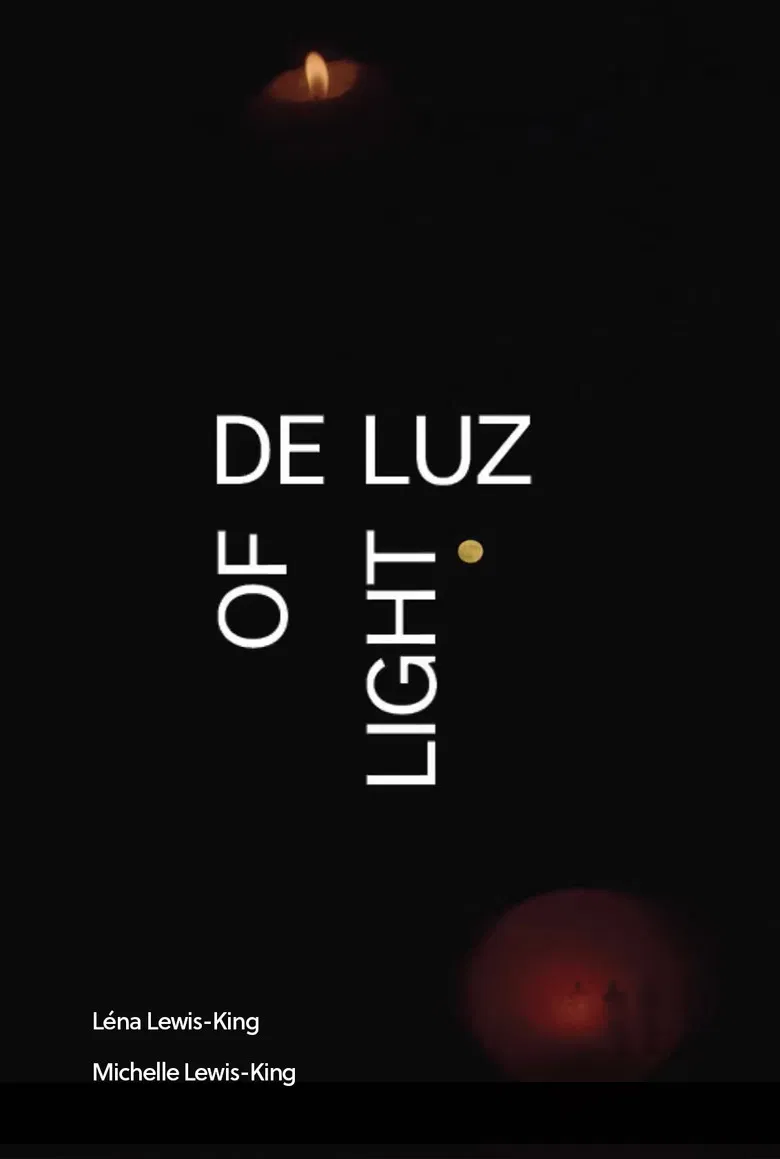 de Luz poster background
