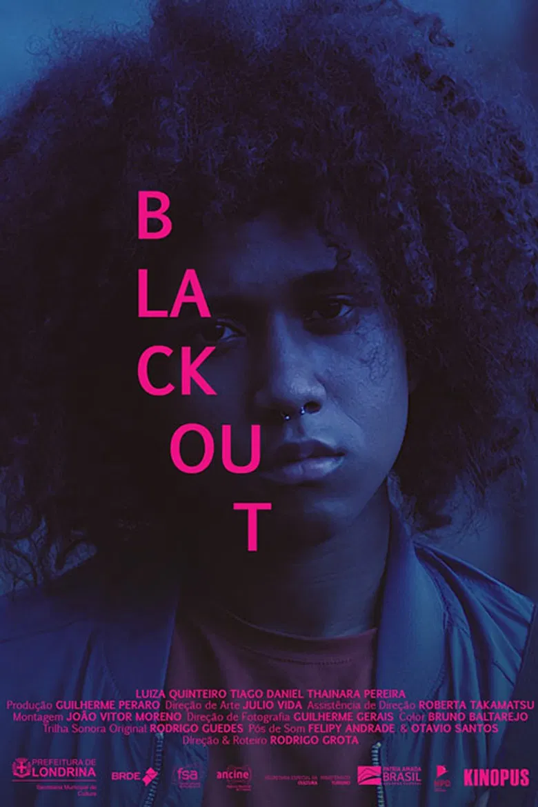 Blackout poster background