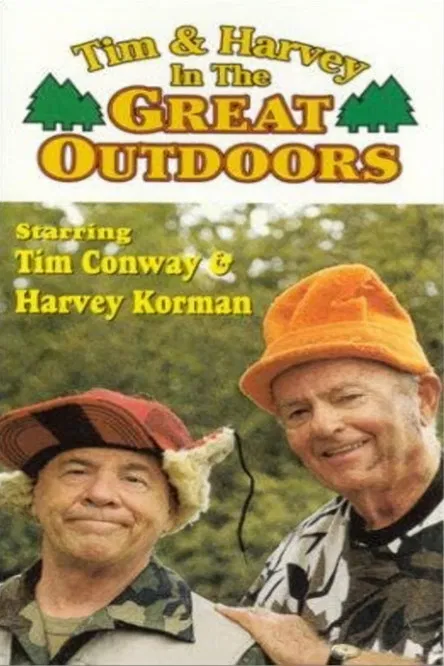 Tim and Harvey in the Great Outdoors poster background