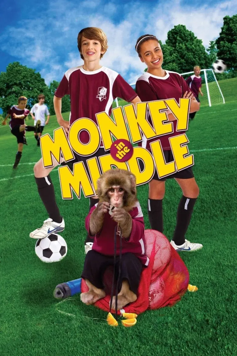 Monkey in the Middle poster background