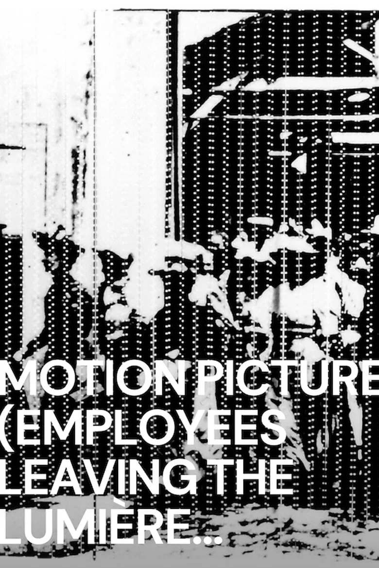 Motion Picture (Employees Leaving the Lumière Factory) poster background