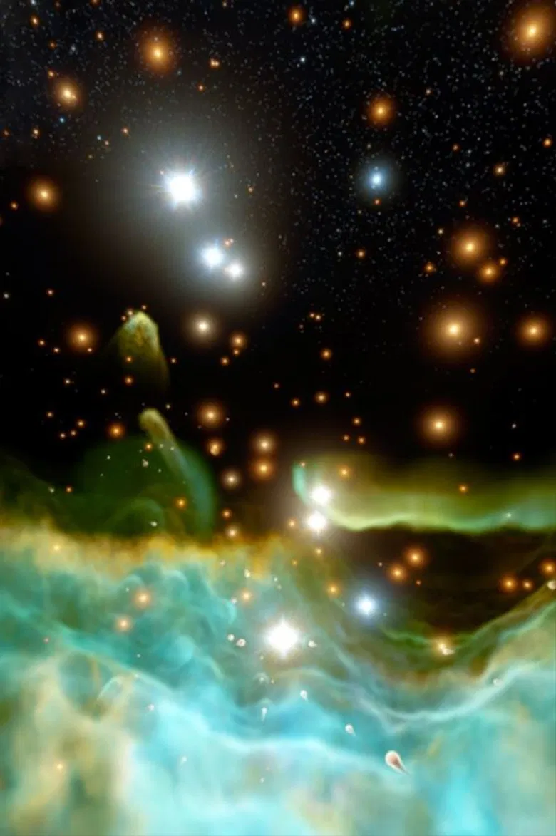 We are Stardust poster background