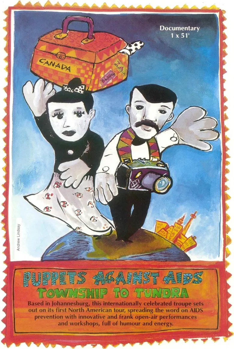 Puppets Against Aids - Township to Tundra poster background