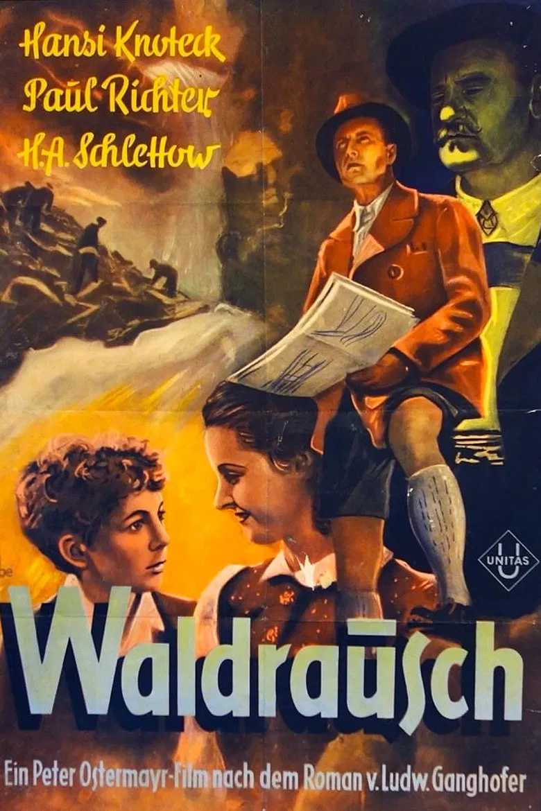 Waldrausch poster background