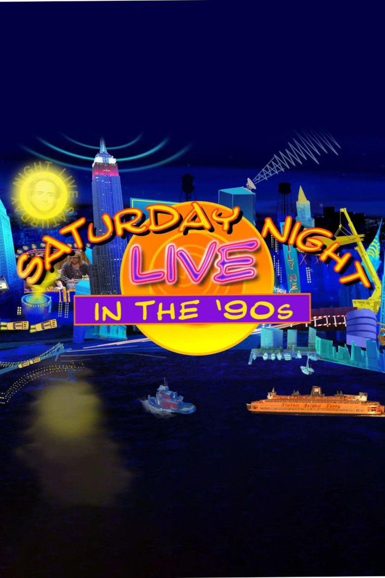 Saturday Night Live in the '90s: Pop Culture Nation poster background