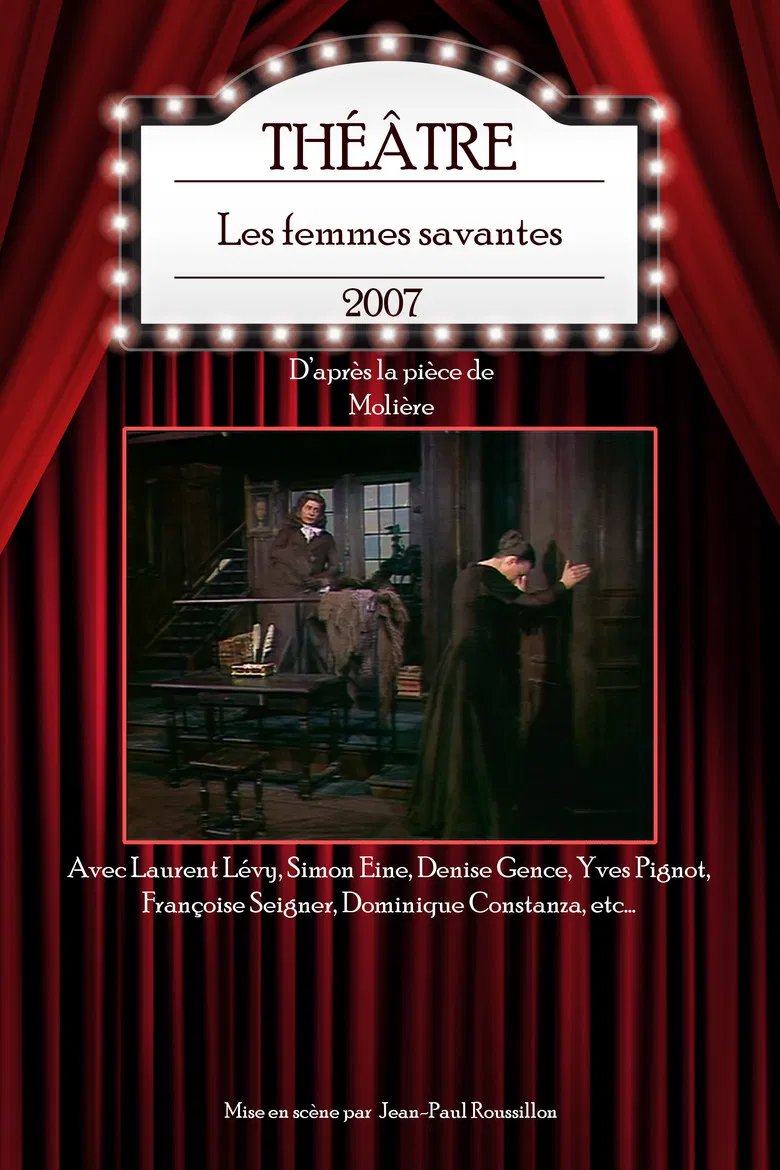 Les Femmes savantes poster background