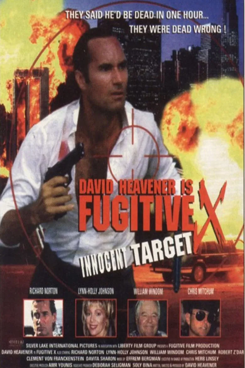 Fugitive X: Innocent Target poster background
